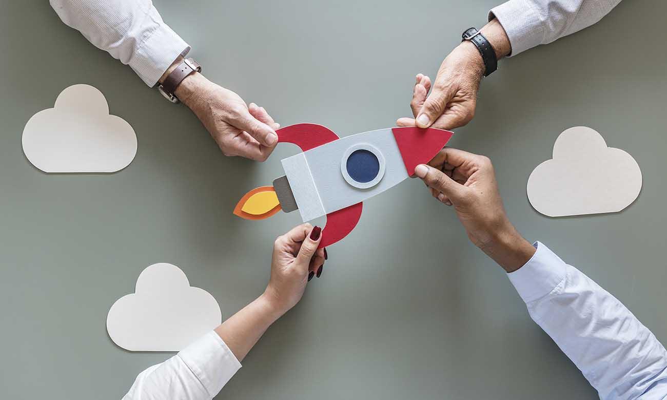 Hjemmeside til startups